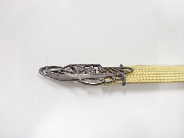 JAPANESE KIMONO / ANTIQUE ENGRAVING OBIDOME (SASH CLIP)